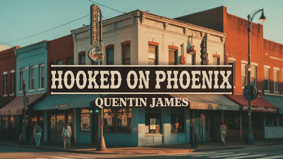 Hooked on Phoenix — AI cover art, theme nashville · summer · denim · cream
