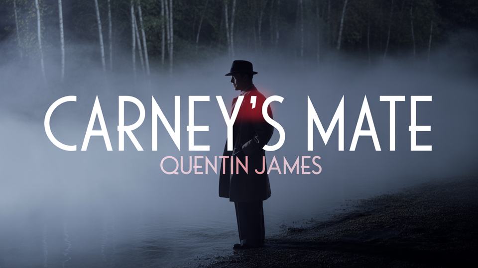 AI cover art, theme noir · fog · mono · accent