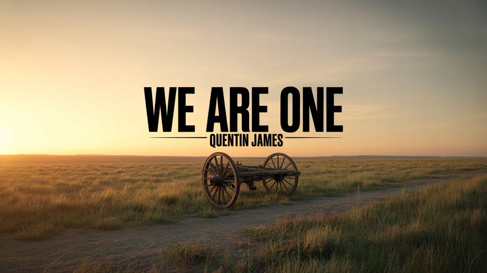 We Are One — AI cover art, theme prairie · golden · hour · western