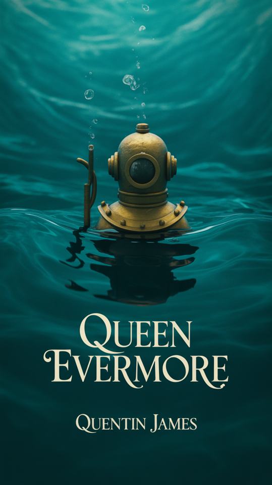 Queen Evermore — AI cover art, theme victorian · underwater · claymation